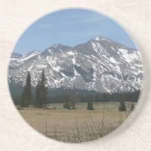 Sierra Nevada Berge I von Yosemite Sandstein Untersetzer