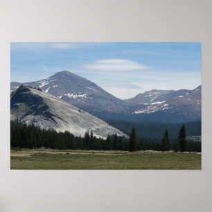 Sierra Nevada Berge III Yosemite Nationalpark Poster