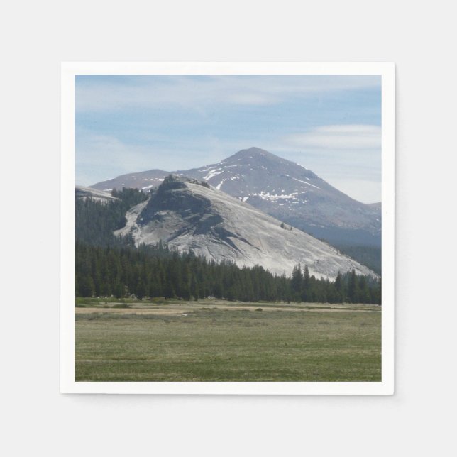 Sierra Nevada Berge III Yosemite Nationalpark Serviette (Vorderseite)