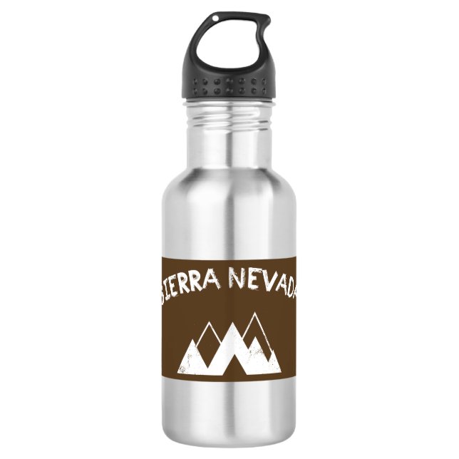 Sierra Nevada Edelstahlflasche (Vorderseite)