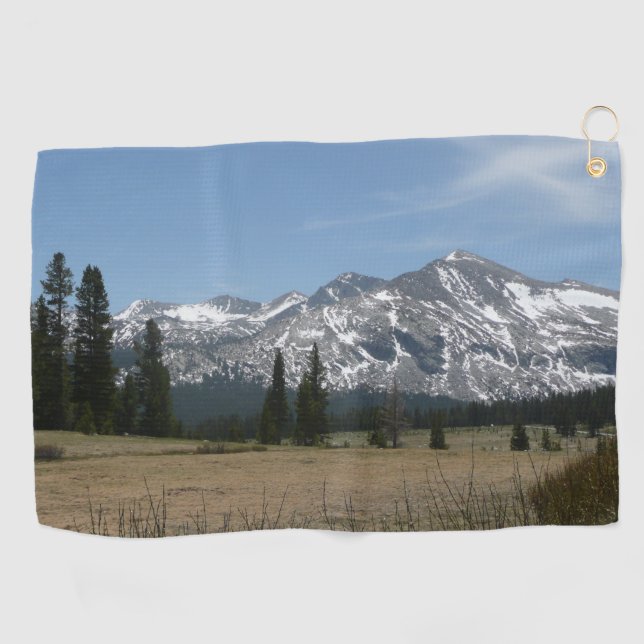 Sierra Nevada Gebirge I aus Yosemite Golfhandtuch (Horizontal)