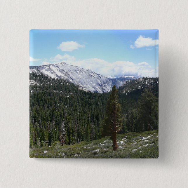 Sierra Nevada Gebirge II aus Yosemite Button (Vorderseite)