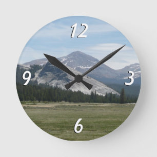 Sierra Nevada Gebirge III Yosemite National Park Runde Wanduhr