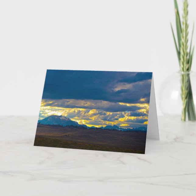 Sierra Nevada HDR. Karte (Vorderseite)