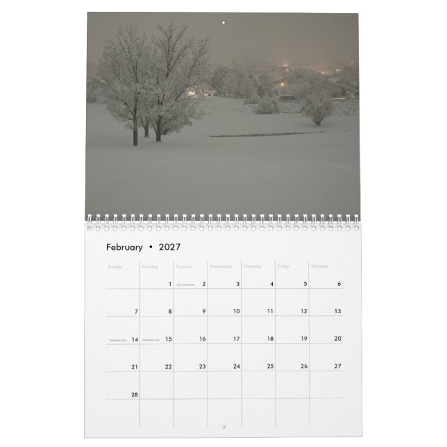 Sierra Nevada Kalender (Feb 2027)