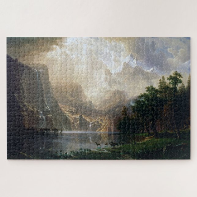 Sierra Nevada, Kalifornien, Albert Bierstadt (Horizontal)