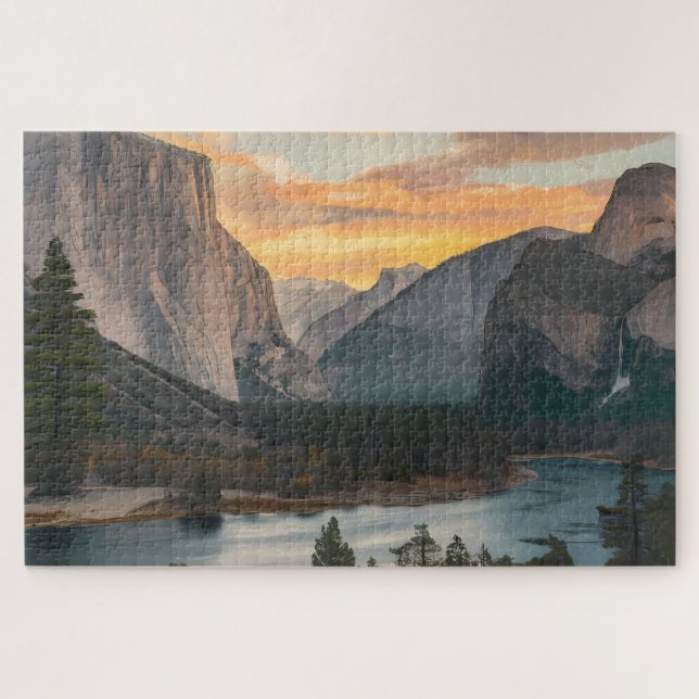 Sierra Nevada Lake - Puzzle (Horizontal)