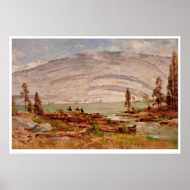 Sierra Nevada Landschaft (0709A) Poster (Vorne)