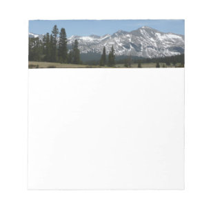 Sierra Nevada Mountains I von Yosemite Notizblock