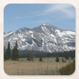 Sierra Nevada Mountains I von Yosemite Rechteckiger Pappuntersetzer