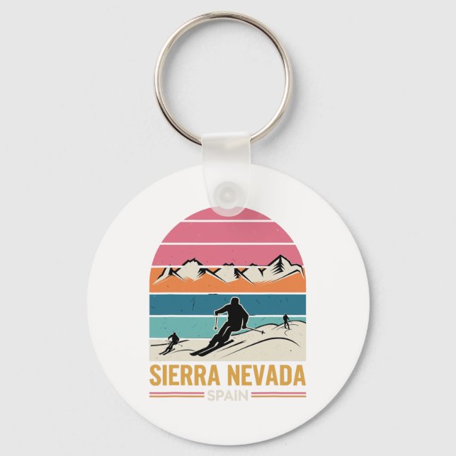 Sierra Nevada Spanien Schlüsselanhänger (Vorderseite)