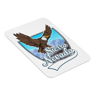 Sierra Nevada USA Logo Magnet