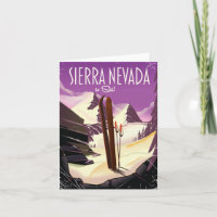 Sierra Nevada Vintages Skiposter