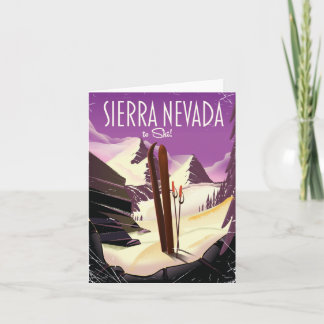 Sierra Nevada Vintages Skiposter