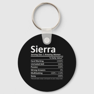 Sierra Nutrition Personalisierter Name Lustiges We Schlüsselanhänger