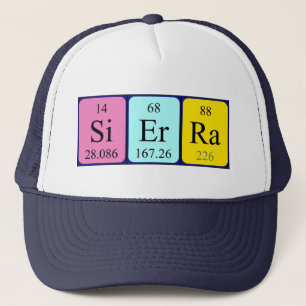 Sierra Periodenname Truckerkappe