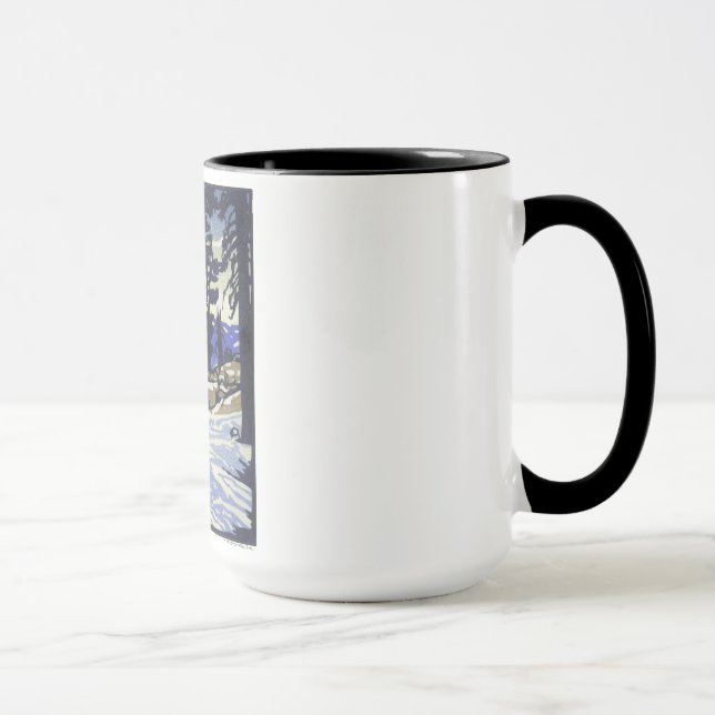 Sierra tasse de Snowbank (Droite)