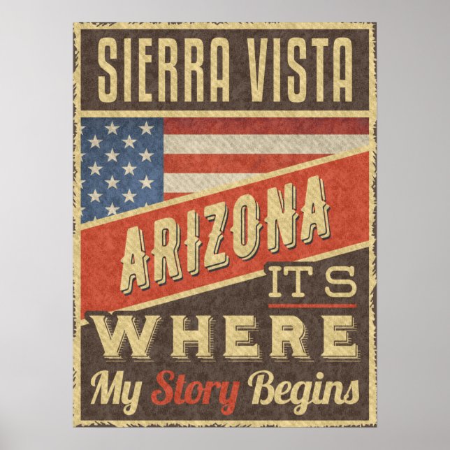 Sierra Vista Arizona Poster (Vorne)