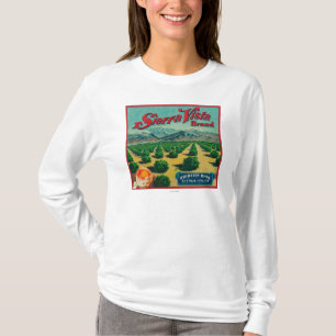 Sierra Vista-Marken-Zitrusfrucht-Kisten-Aufkleber T-Shirt
