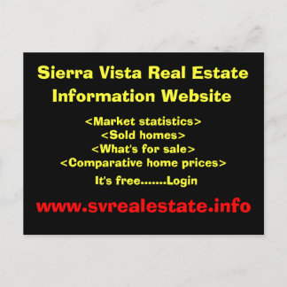 Sierra Vista Real Anwesen, Information Website, .. Postkarte