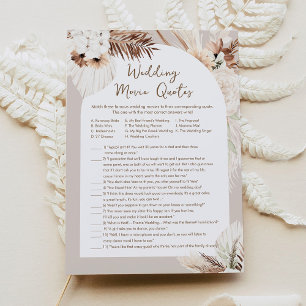 SIERRA Wedding Movie Quotes Brautparty Game Einladung