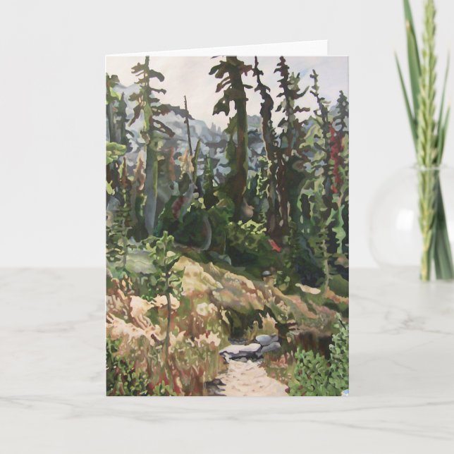 Sierra Weg Karte (Vorderseite)