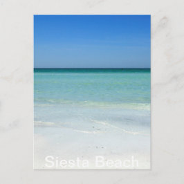 Siesta Beach Golf Coast Postkarte