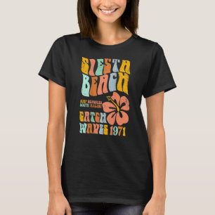 Siesta Beach Surf Erinnerungen Süd Malibu Fang ein T-Shirt
