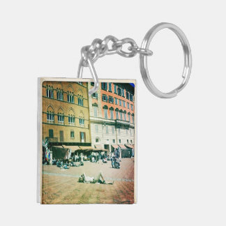 Siesta in Italien Schlüsselanhänger
