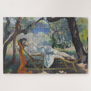 Siesta (Jeanne Relaxen in einem mediterranen Garte