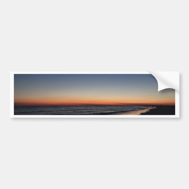 Siesta Key Beach Sunset Autoaufkleber (Vorne)