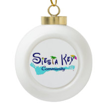 Siesta Key Community Ornament mit Baumdesign
