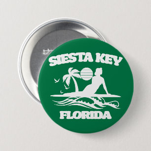 Siesta Key Florida Button