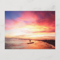 Siesta Key Florida, Sommernacht, Sonnenuntergang