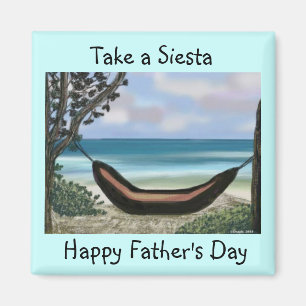 Siesta-Magnet der Vatertag Magnet