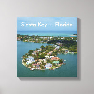 Siesta-Schlüssel, Florida-Leinwand Leinwanddruck