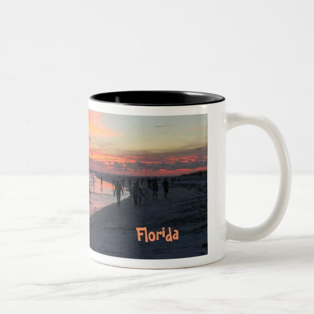 Siesta-Schlüssel, Florida Zweifarbige Tasse (Rechts)