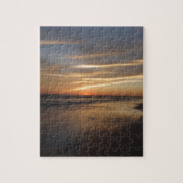 Siesta-Schlüsselstrand-Sonnenuntergang (Vertikal)