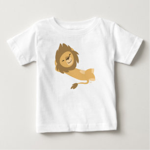Siesta ! T-shirt Bébé Lion Cartoon mignon