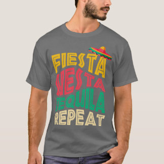 Siesta Tequila Repeat T-Shirt