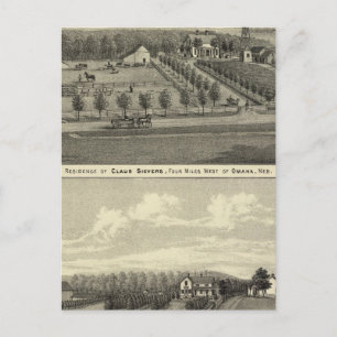 Sievers und Eicke, Nebraska Postkarte