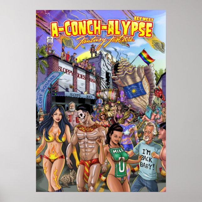 SieVibe nimmt das Fest der westlichen Fantasie auf Poster (Vorne)