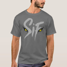 Sif, die Typografie des Großen Grauen Wolfs T-Shirt