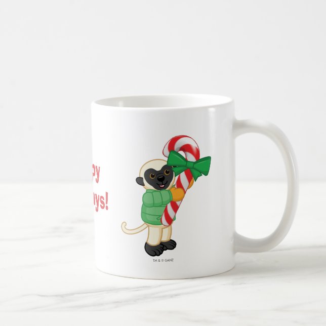 Sifaka Lemur Kaffeetasse (Rechts)