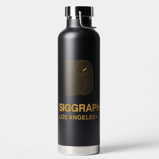 SIGGRAPH 2023 Kupferflasche Trinkflasche (links)