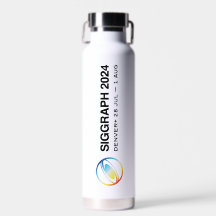 SIGGRAPH Bouteille d'eau haute