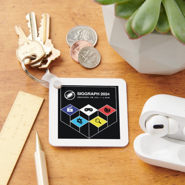 SIGGRAPH-Schlüsselkette Schlüsselanhänger (Schreibtisch)