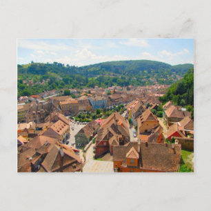 Sighisoara, Dächer der Stadt Postkarte