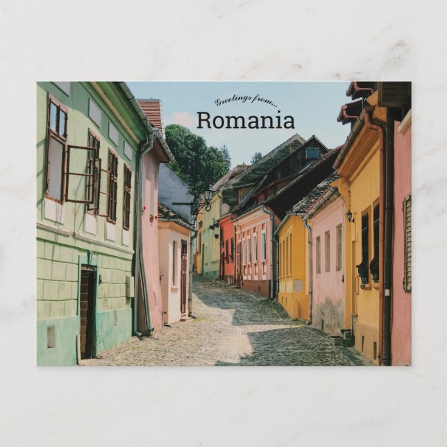 Sighișoara Rumänien Postkarte (Vorderseite)