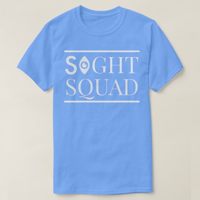 Sight Squad Optometrie T-Shirt (Design vorne)